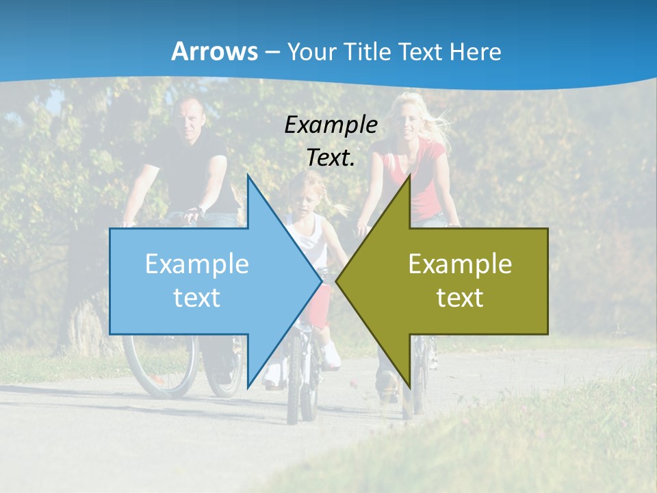 Autumn Exercise Woman PowerPoint Template