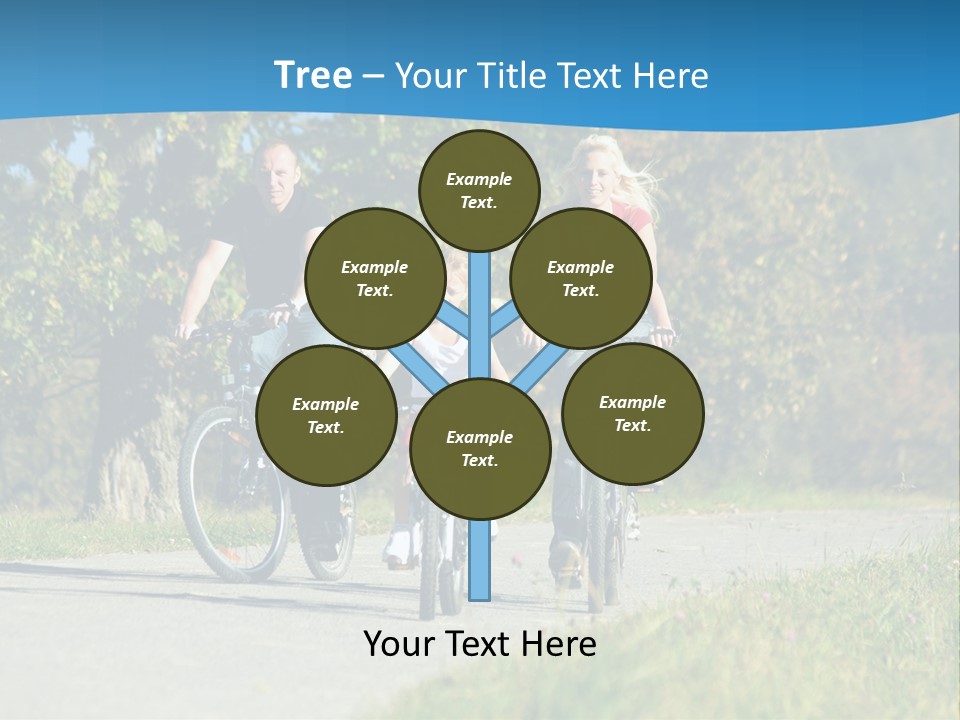 Autumn Exercise Woman PowerPoint Template