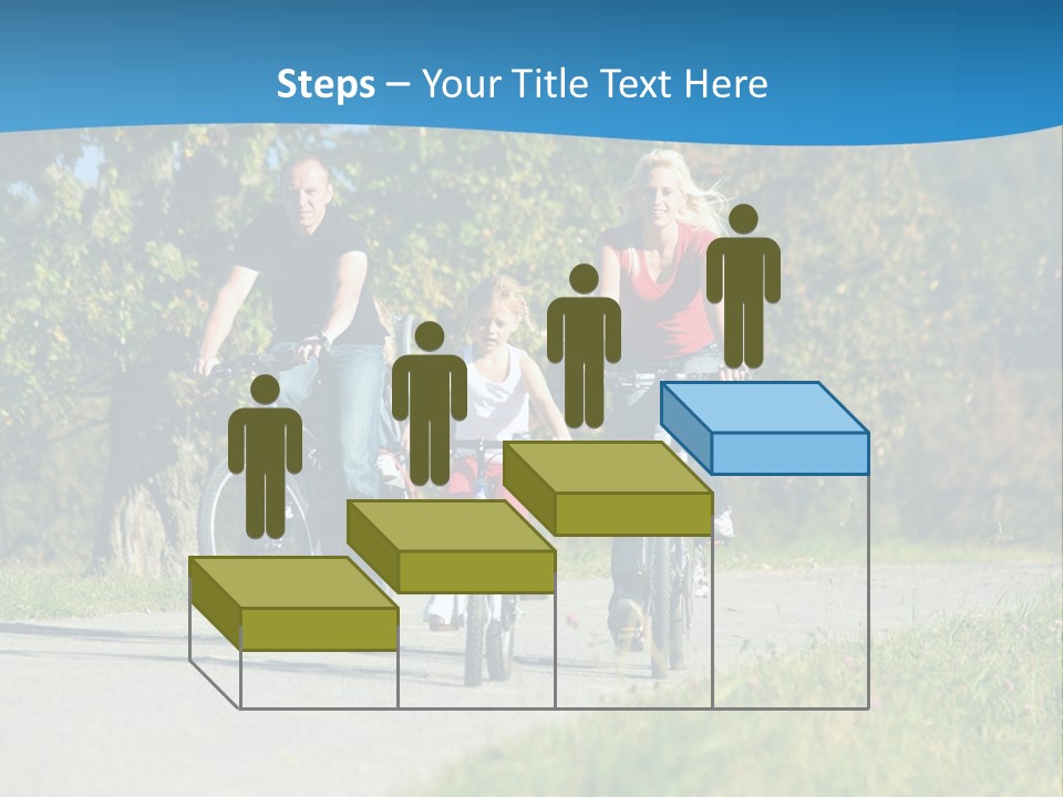 Autumn Exercise Woman PowerPoint Template