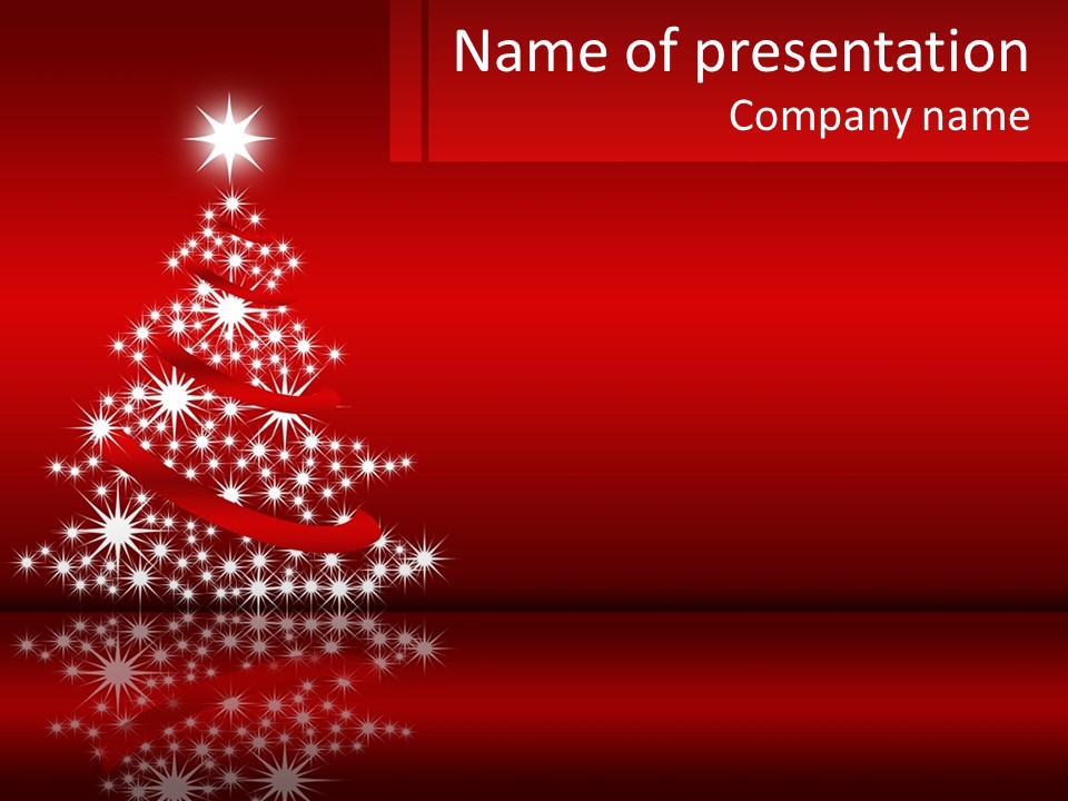 Religious Merry Greetings PowerPoint Template