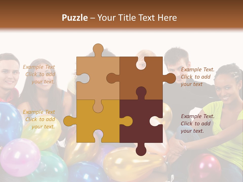 Horizontal Women Lifestyles PowerPoint Template