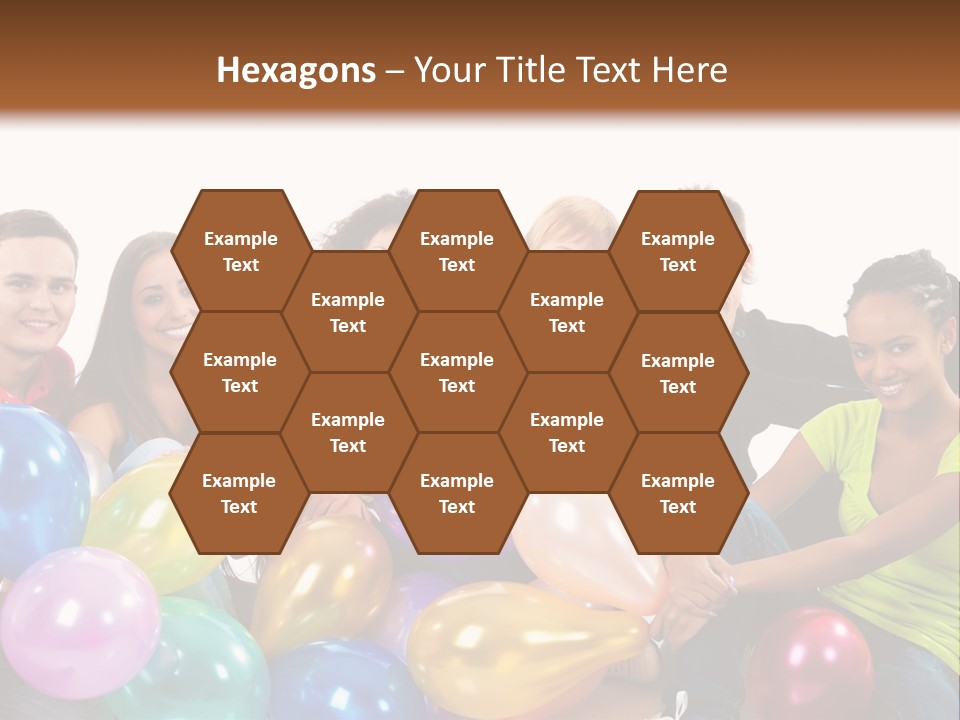 Horizontal Women Lifestyles PowerPoint Template