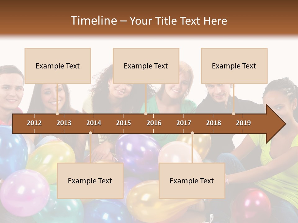 Horizontal Women Lifestyles PowerPoint Template