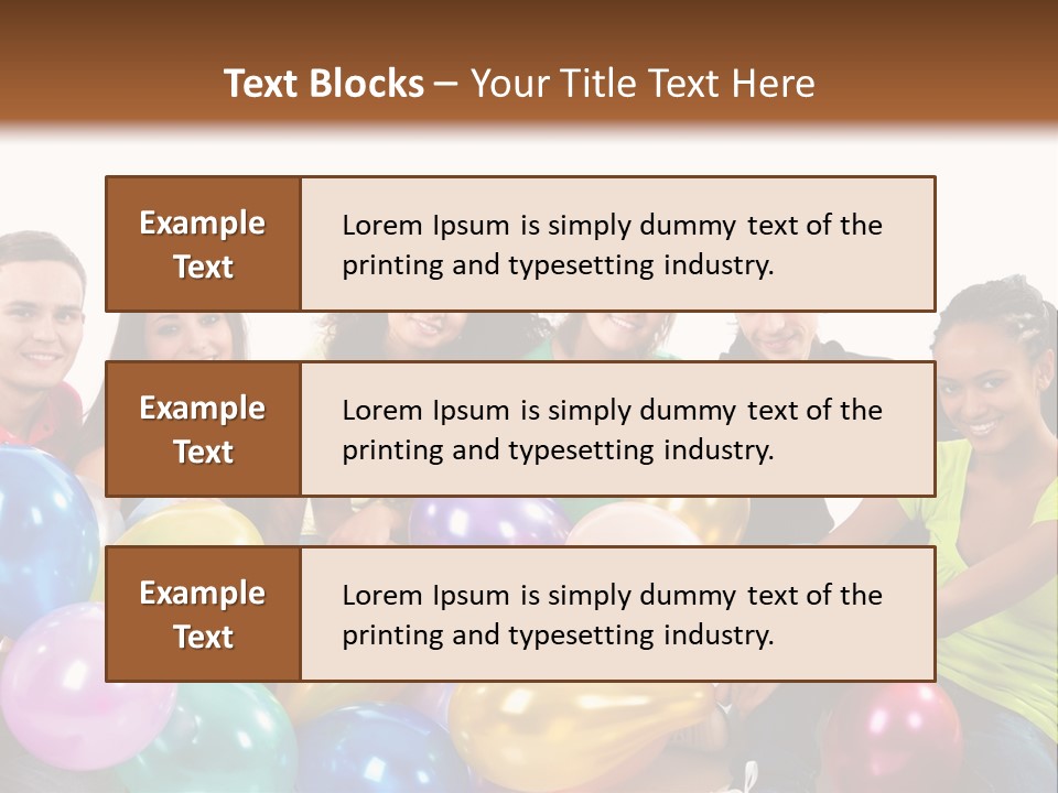 Horizontal Women Lifestyles PowerPoint Template