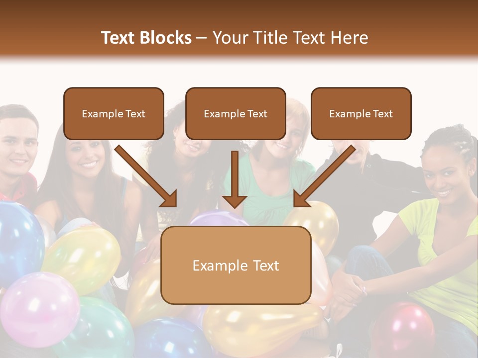 Horizontal Women Lifestyles PowerPoint Template