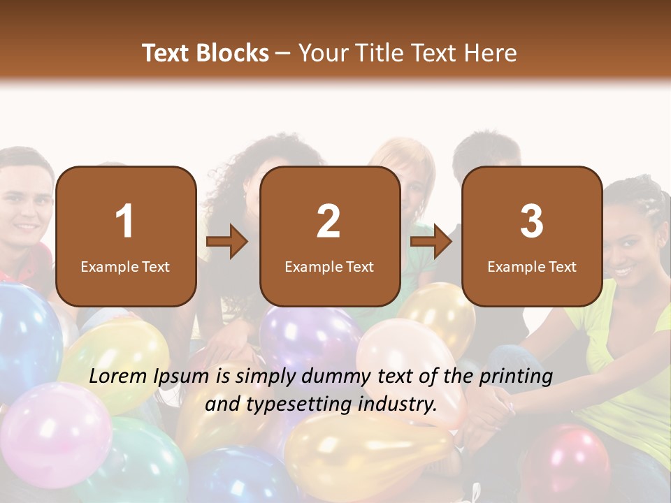 Horizontal Women Lifestyles PowerPoint Template