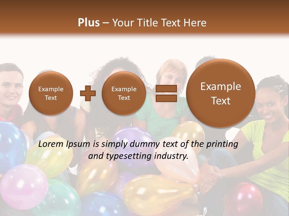 Horizontal Women Lifestyles PowerPoint Template