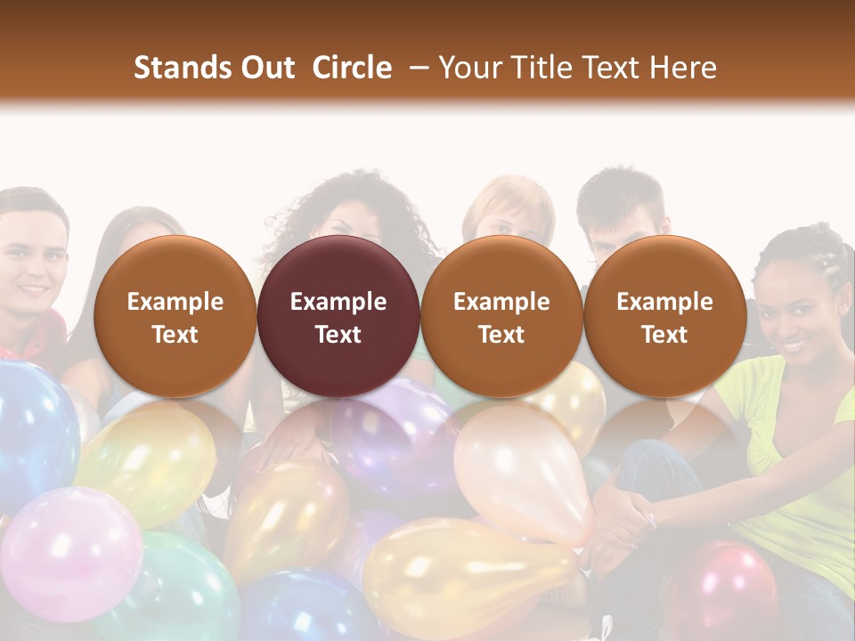 Horizontal Women Lifestyles PowerPoint Template