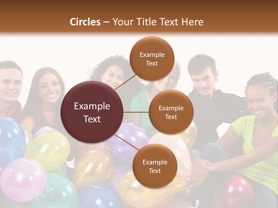 Horizontal Women Lifestyles PowerPoint Template