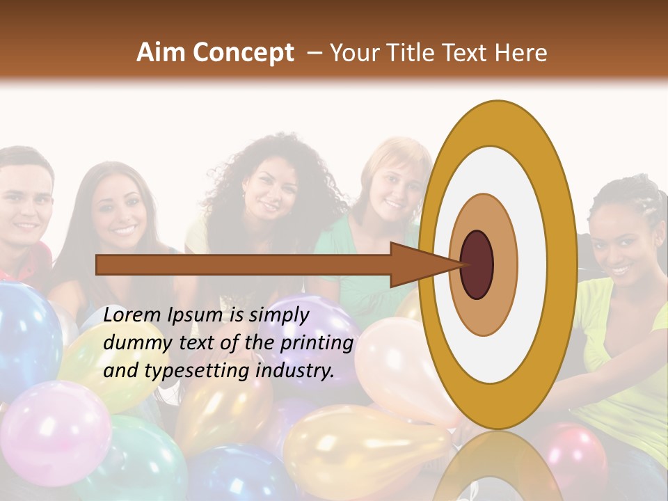 Horizontal Women Lifestyles PowerPoint Template