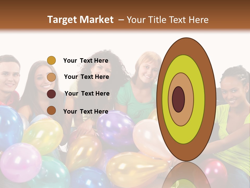 Horizontal Women Lifestyles PowerPoint Template