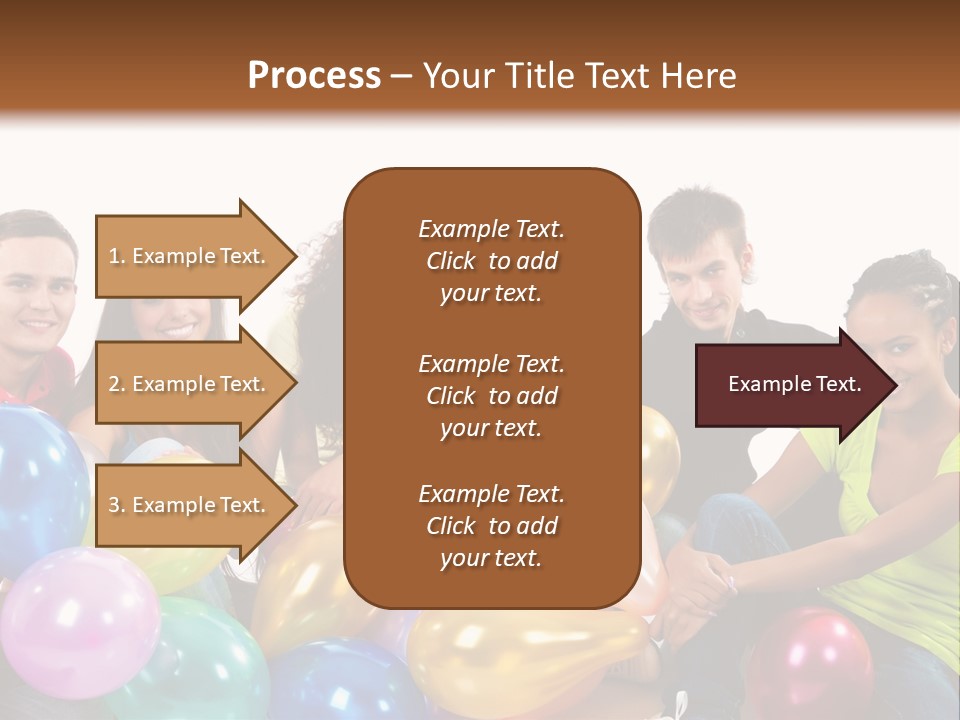 Horizontal Women Lifestyles PowerPoint Template