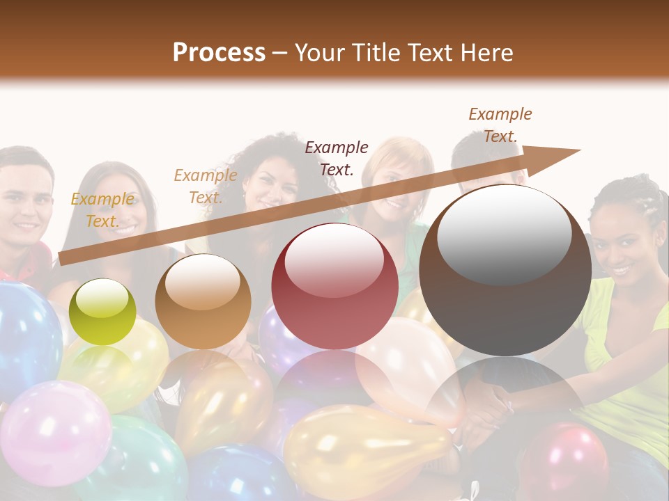 Horizontal Women Lifestyles PowerPoint Template