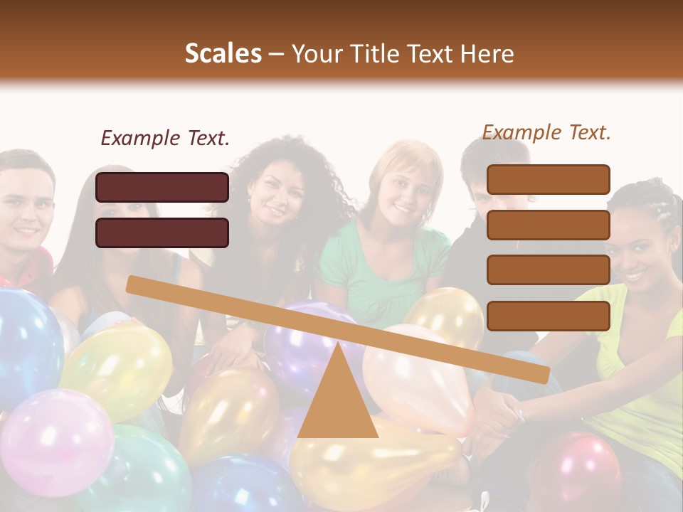 Horizontal Women Lifestyles PowerPoint Template