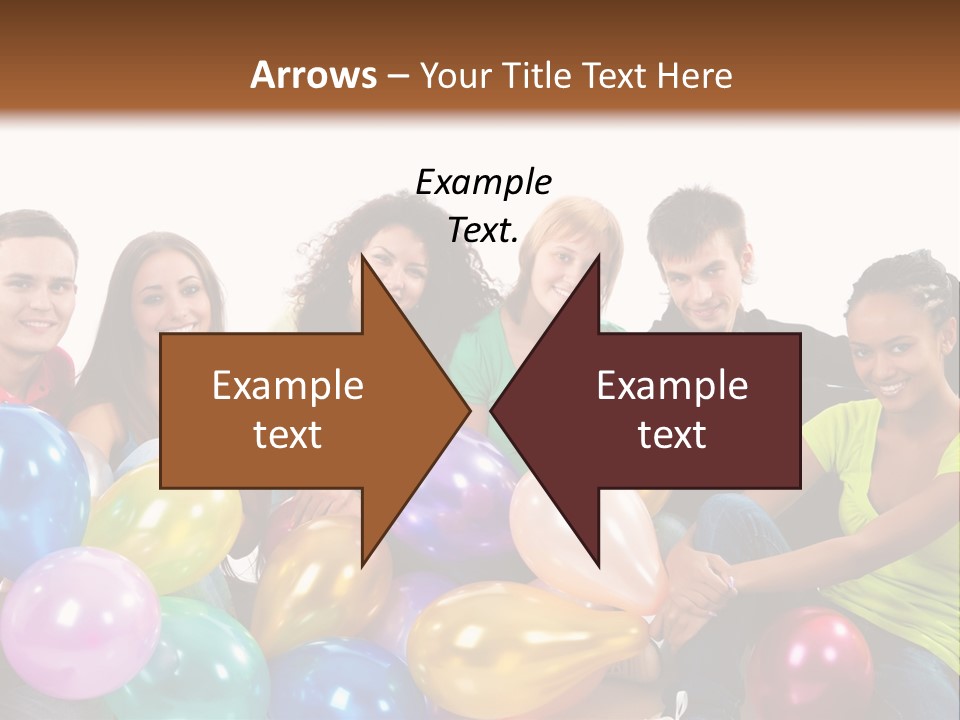 Horizontal Women Lifestyles PowerPoint Template