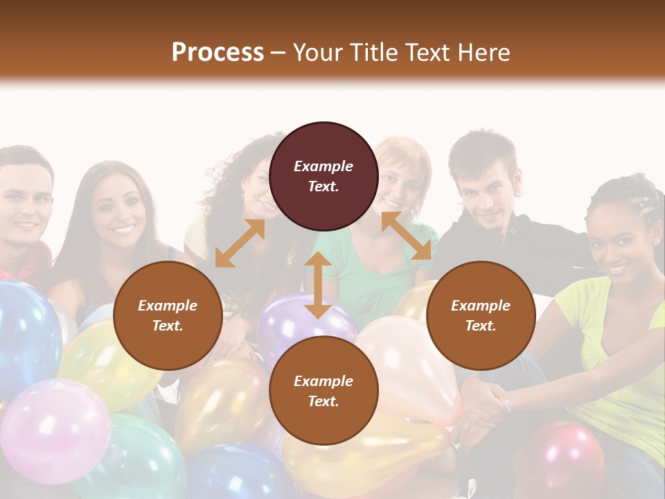 Horizontal Women Lifestyles PowerPoint Template