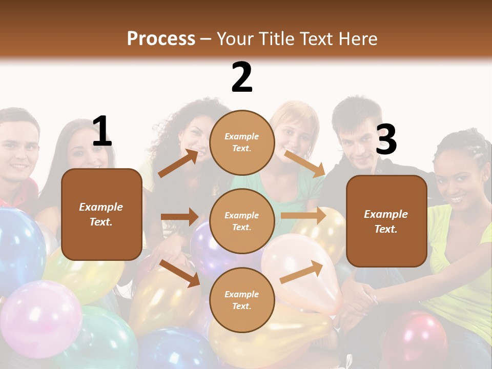 Horizontal Women Lifestyles PowerPoint Template