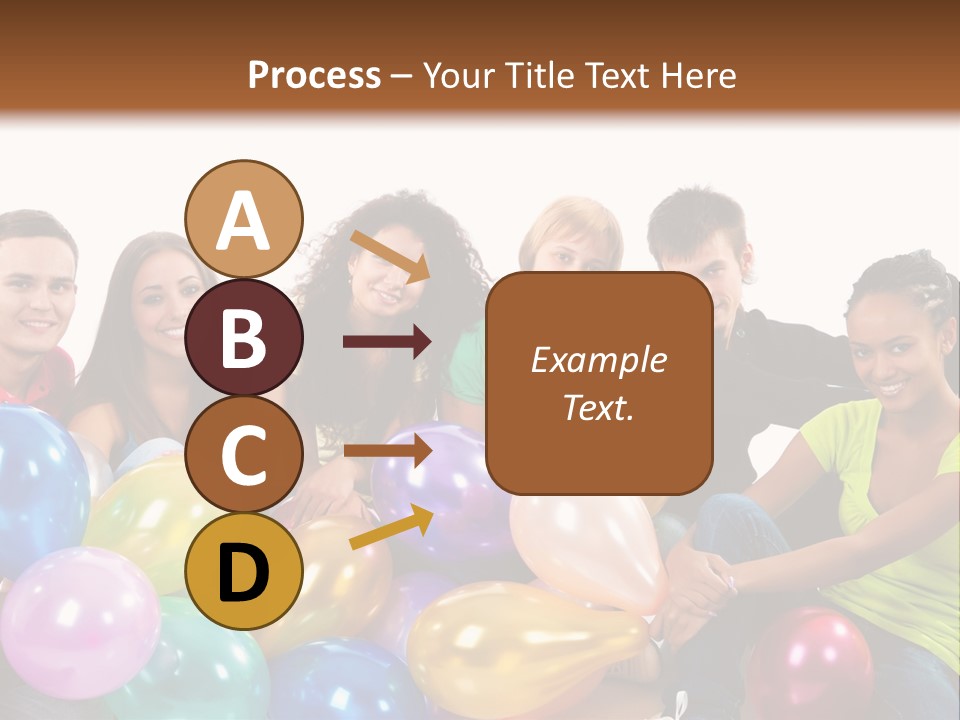 Horizontal Women Lifestyles PowerPoint Template