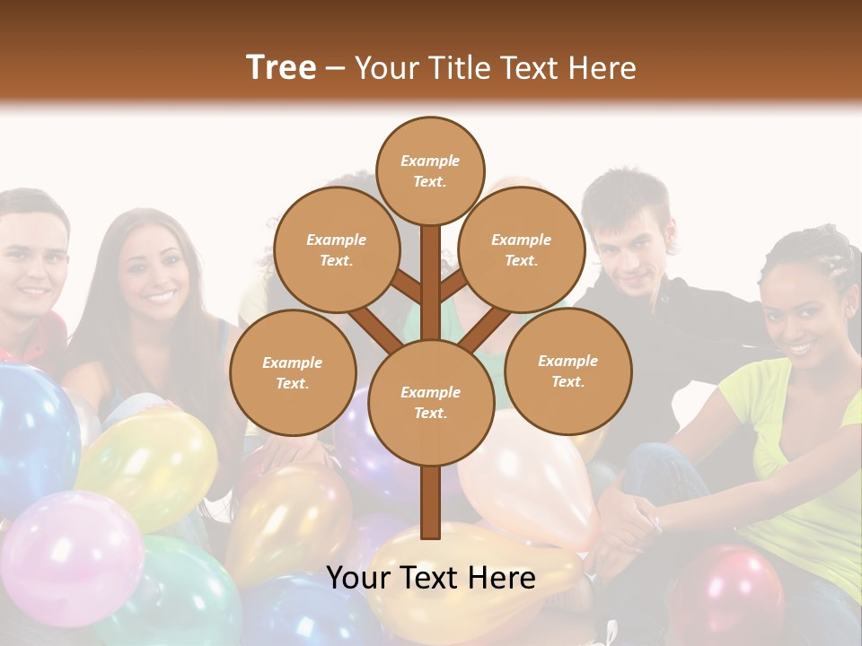 Horizontal Women Lifestyles PowerPoint Template