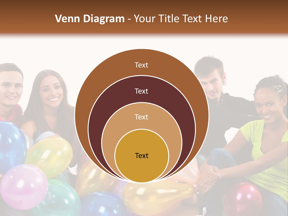 Horizontal Women Lifestyles PowerPoint Template