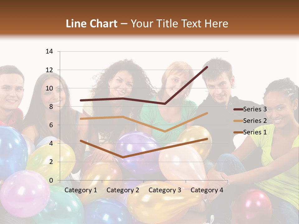 Horizontal Women Lifestyles PowerPoint Template