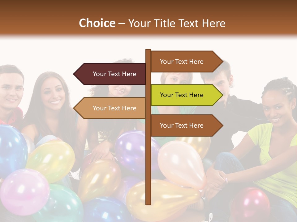 Horizontal Women Lifestyles PowerPoint Template