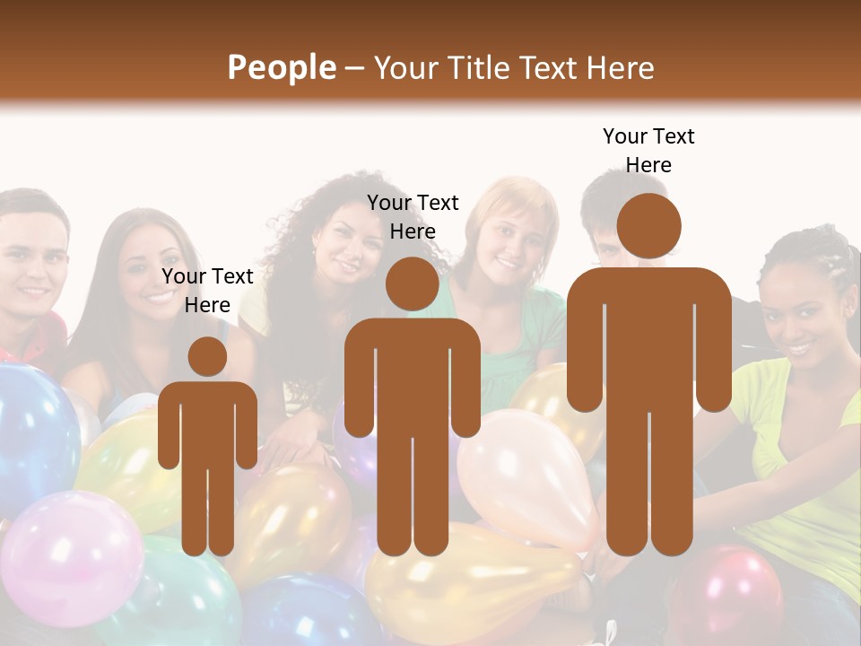 Horizontal Women Lifestyles PowerPoint Template