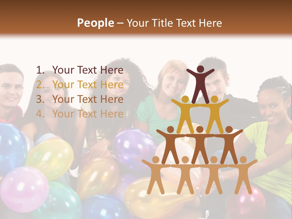 Horizontal Women Lifestyles PowerPoint Template