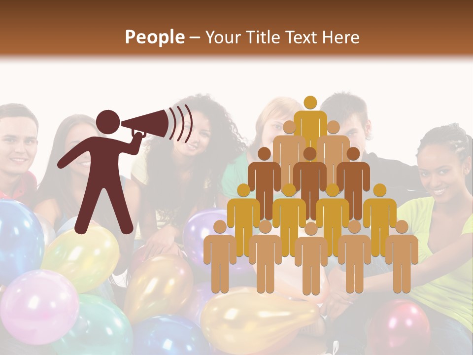 Horizontal Women Lifestyles PowerPoint Template