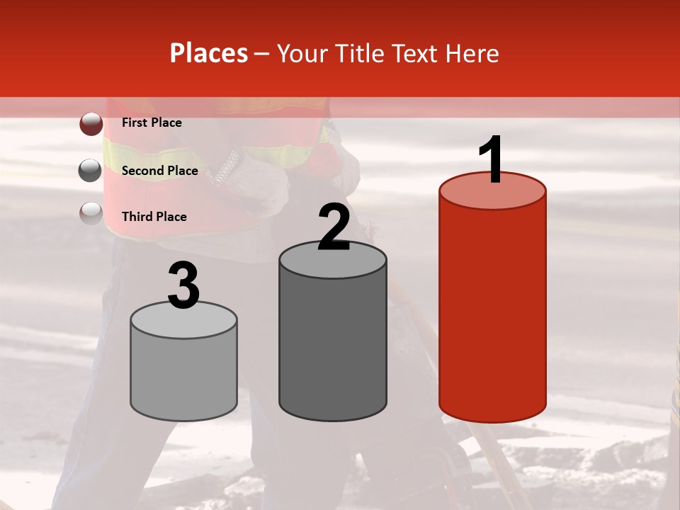 Worker Labor Hard Hat PowerPoint Template