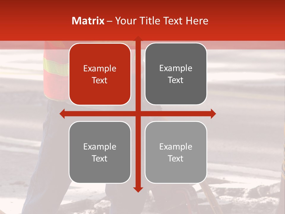 Worker Labor Hard Hat PowerPoint Template