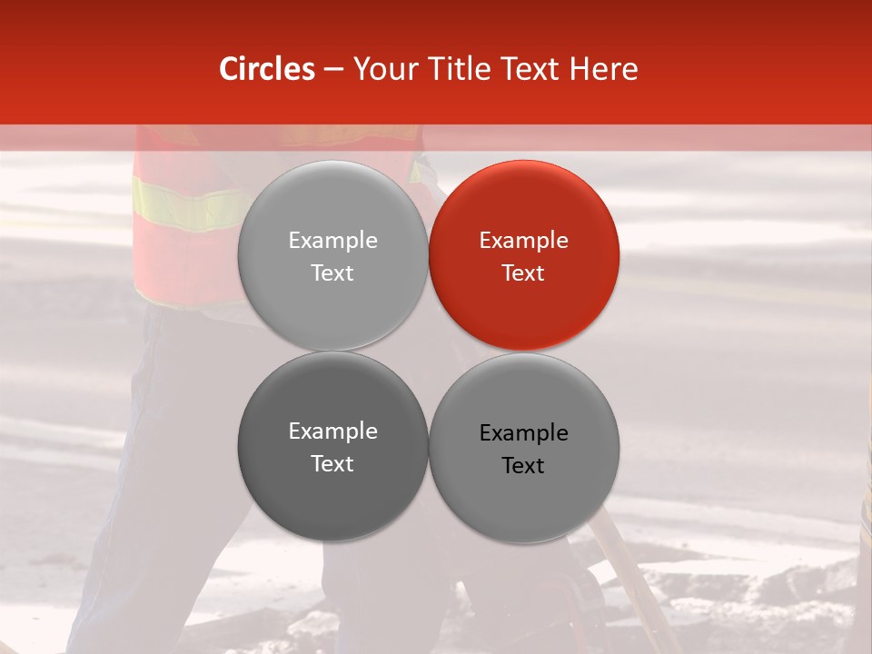 Worker Labor Hard Hat PowerPoint Template