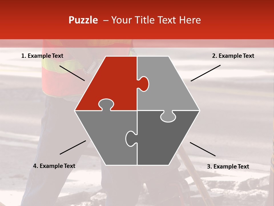 Worker Labor Hard Hat PowerPoint Template