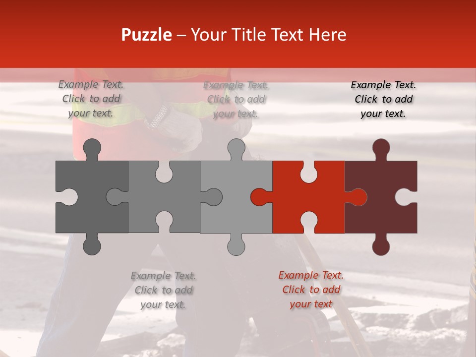 Worker Labor Hard Hat PowerPoint Template