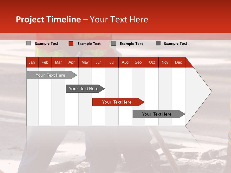 Worker Labor Hard Hat PowerPoint Template