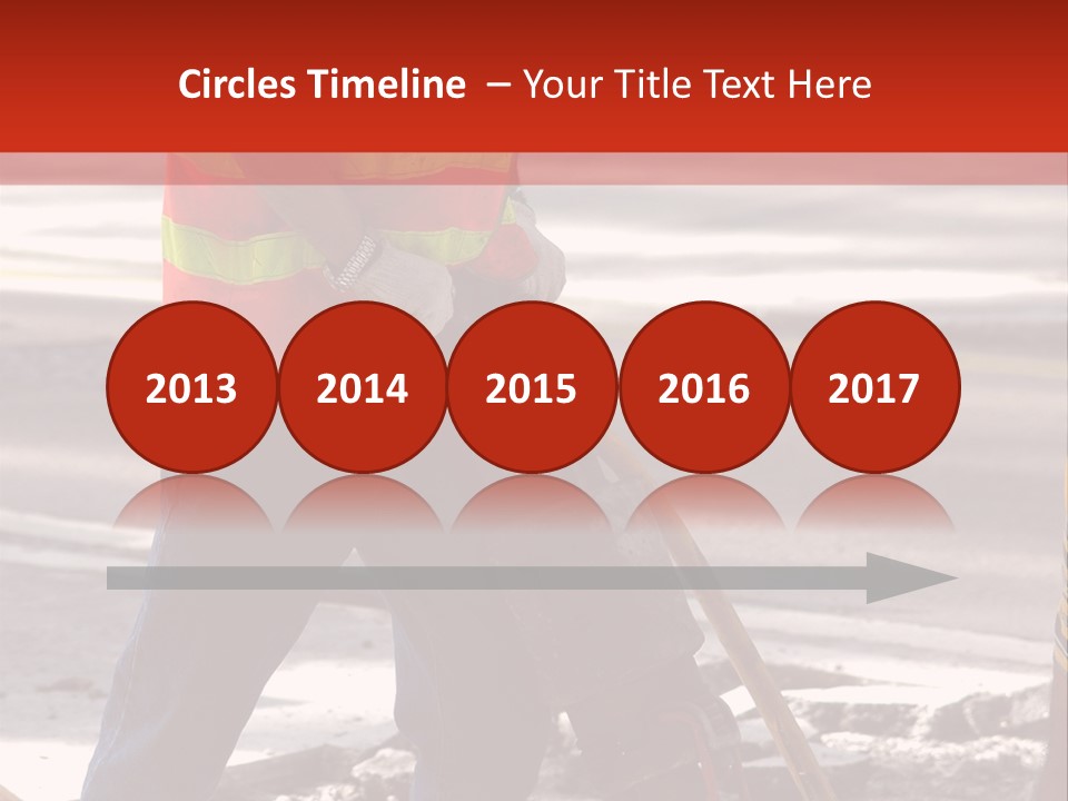 Worker Labor Hard Hat PowerPoint Template