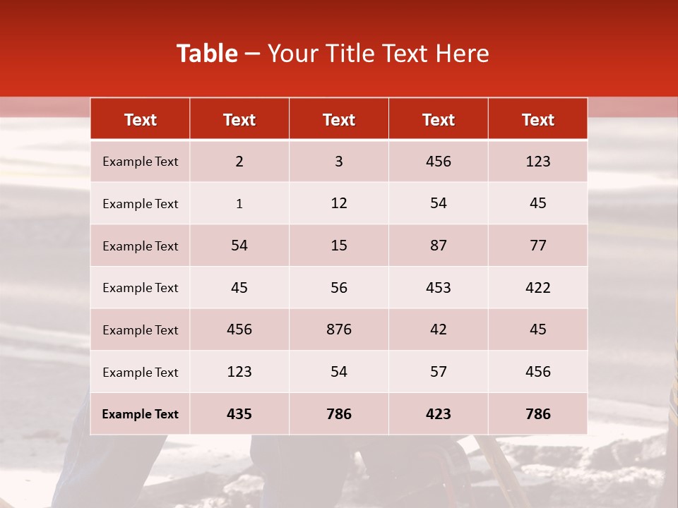 Worker Labor Hard Hat PowerPoint Template