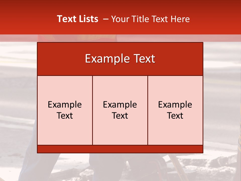 Worker Labor Hard Hat PowerPoint Template