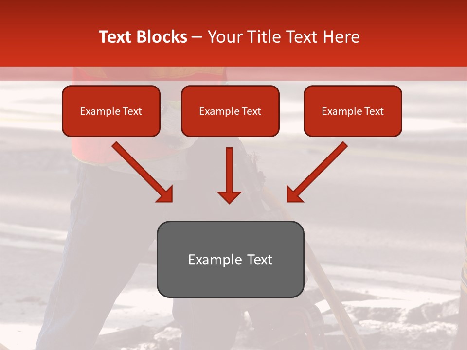 Worker Labor Hard Hat PowerPoint Template