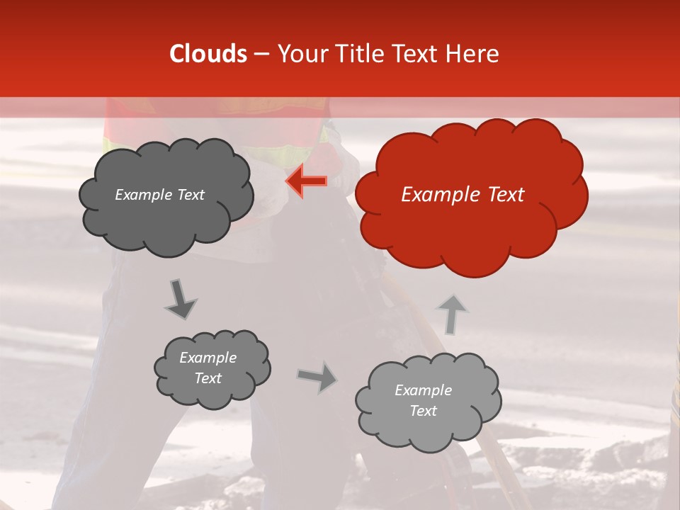 Worker Labor Hard Hat PowerPoint Template