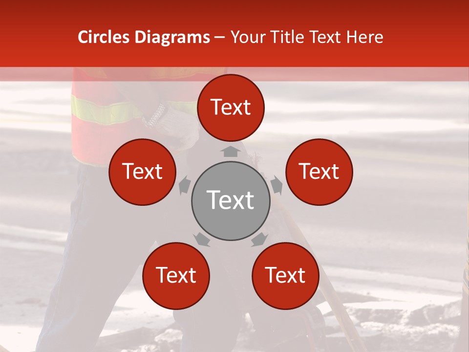 Worker Labor Hard Hat PowerPoint Template