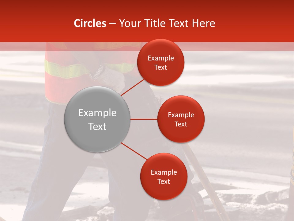 Worker Labor Hard Hat PowerPoint Template