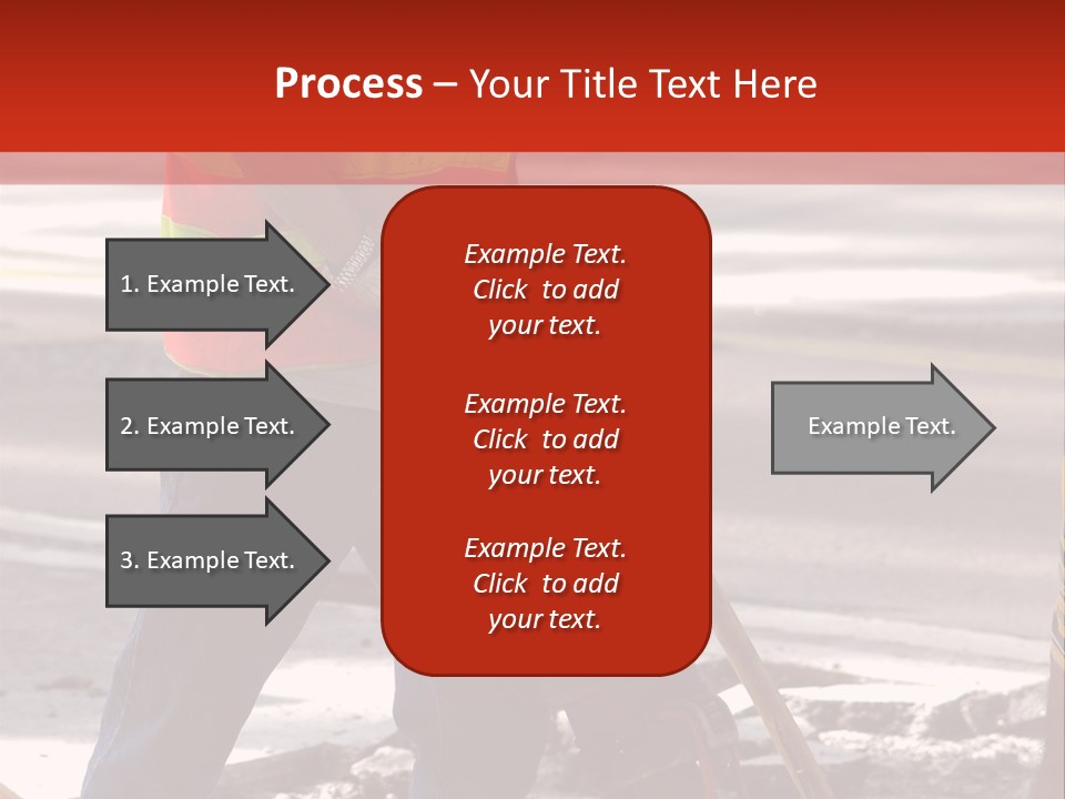 Worker Labor Hard Hat PowerPoint Template
