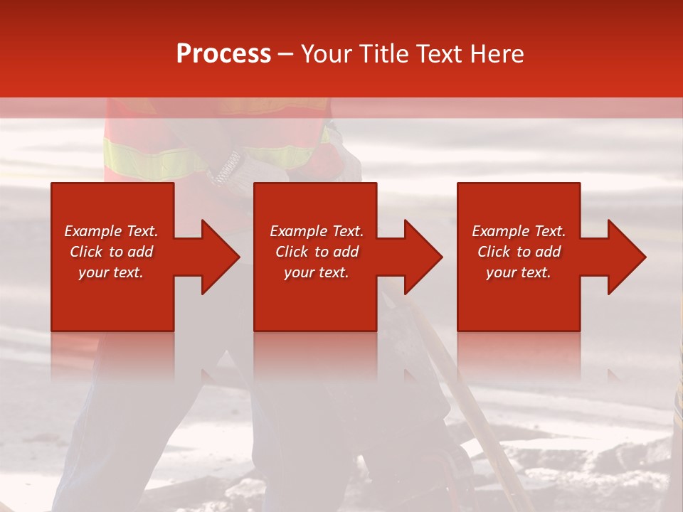 Worker Labor Hard Hat PowerPoint Template