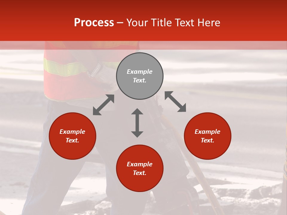 Worker Labor Hard Hat PowerPoint Template