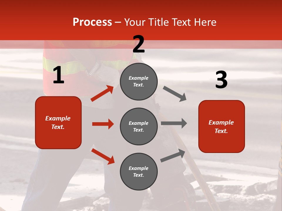 Worker Labor Hard Hat PowerPoint Template