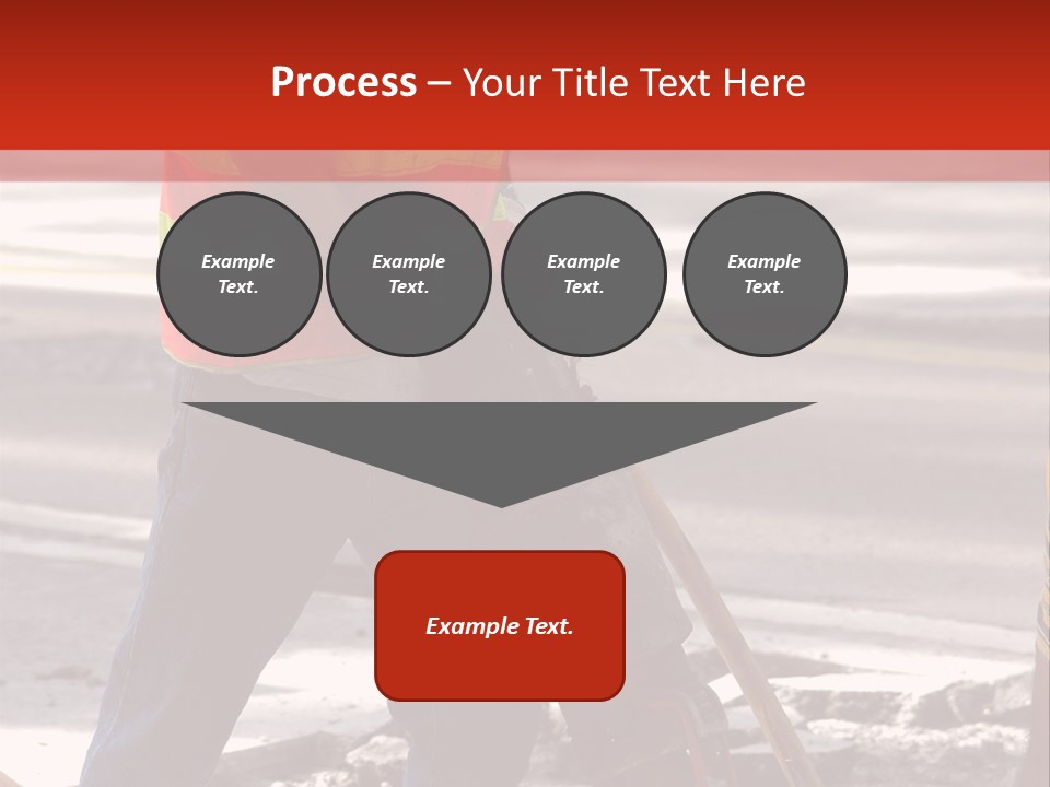 Worker Labor Hard Hat PowerPoint Template