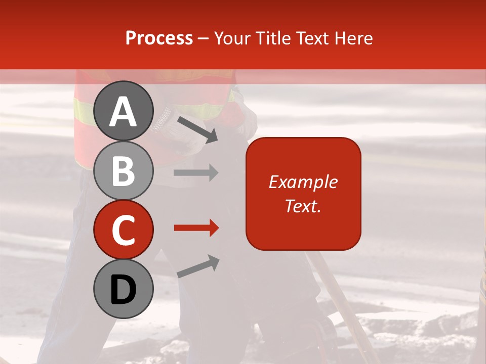 Worker Labor Hard Hat PowerPoint Template