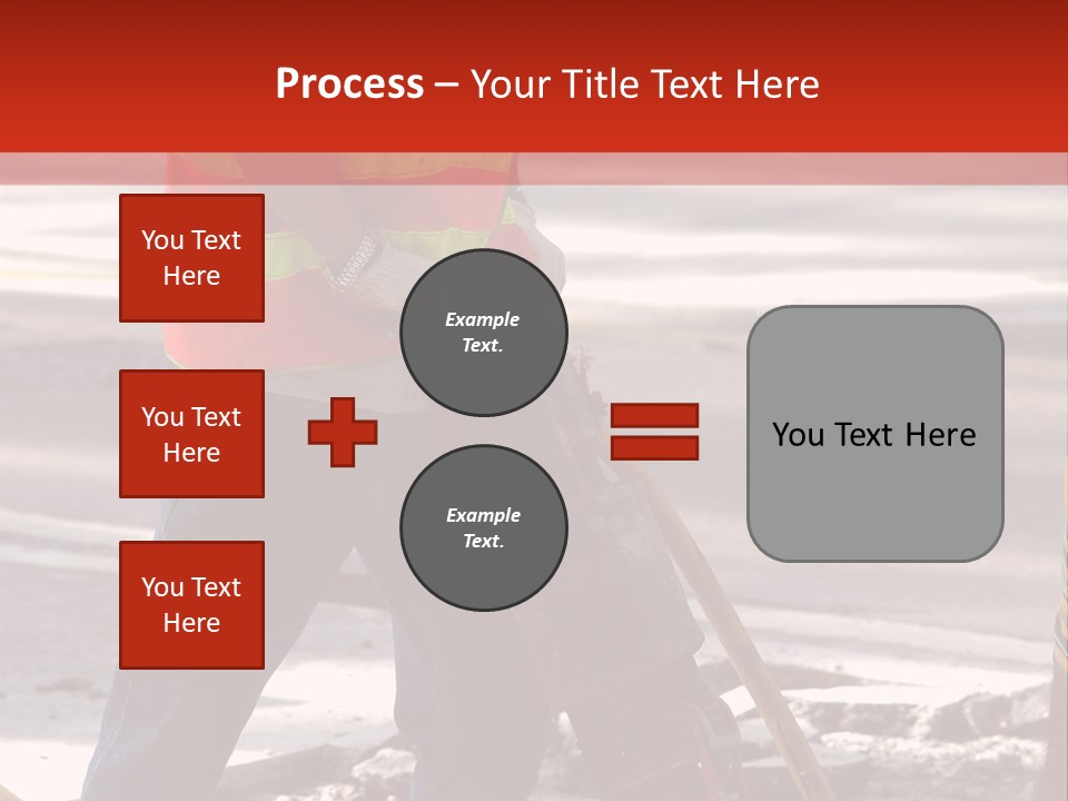 Worker Labor Hard Hat PowerPoint Template