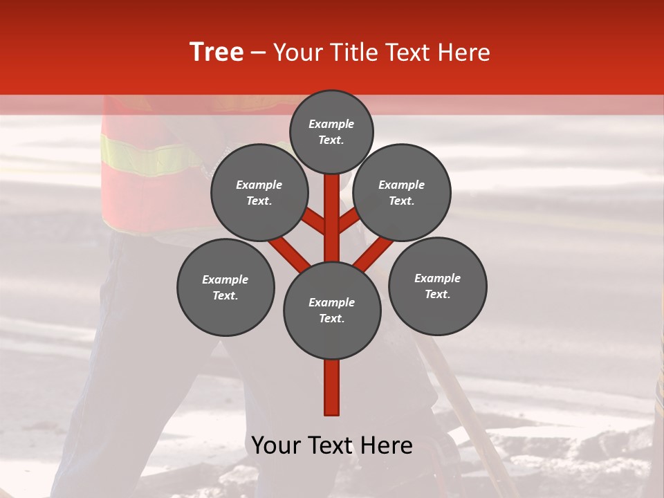 Worker Labor Hard Hat PowerPoint Template